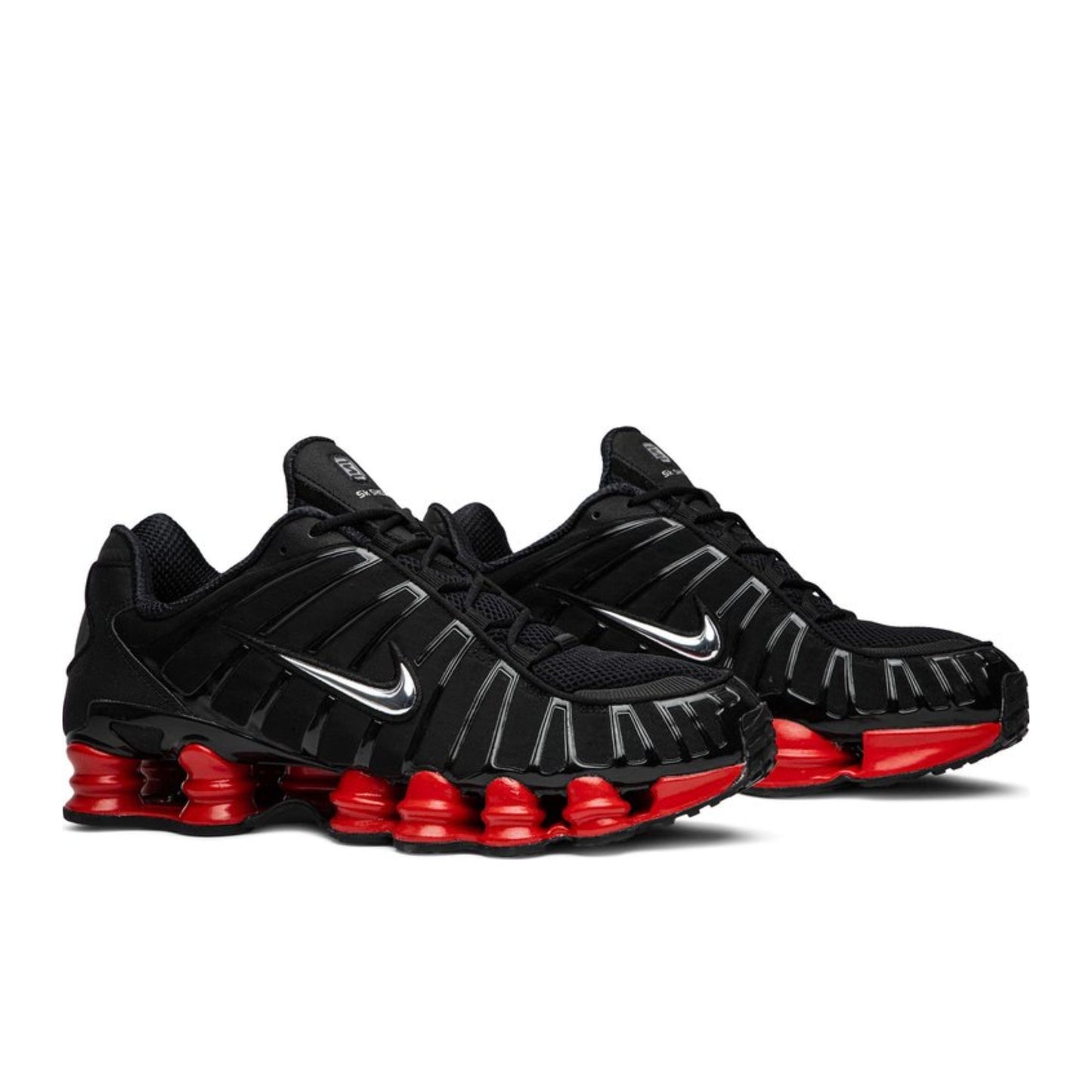 Nike Shox TL x Skepta in black and red.