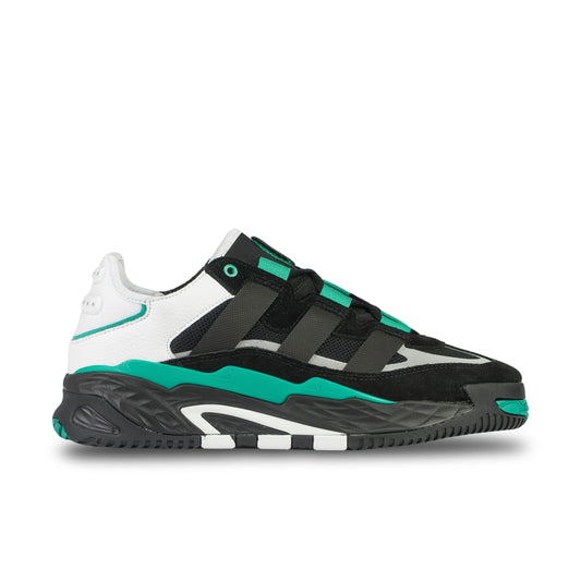 Adidas Niteball in black and sub green.