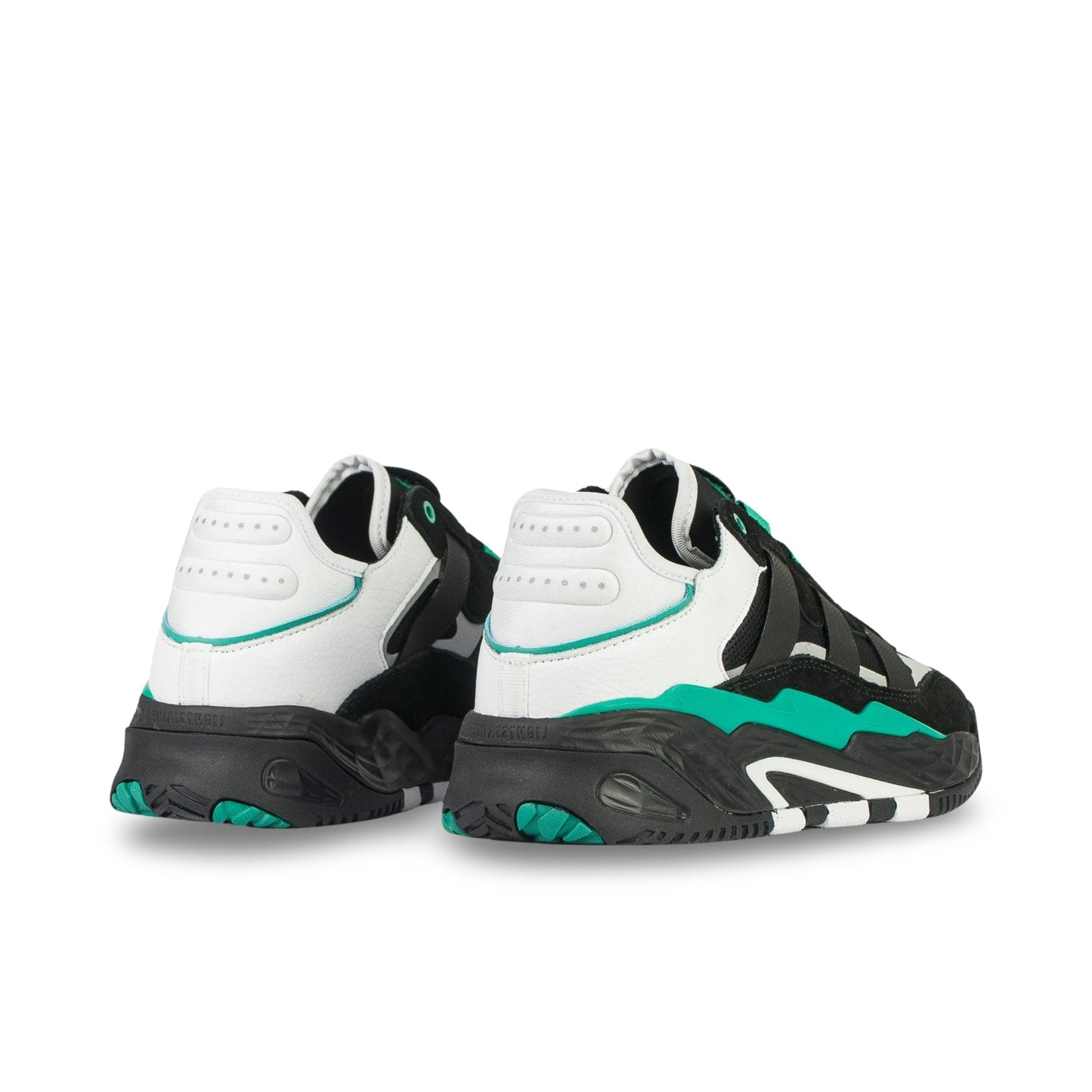 Adidas Niteball in black and sub green.