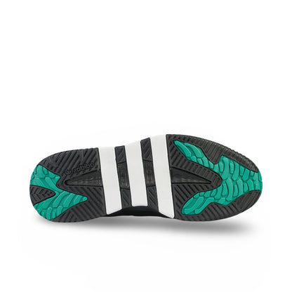 Adidas Niteball in black and sub green.