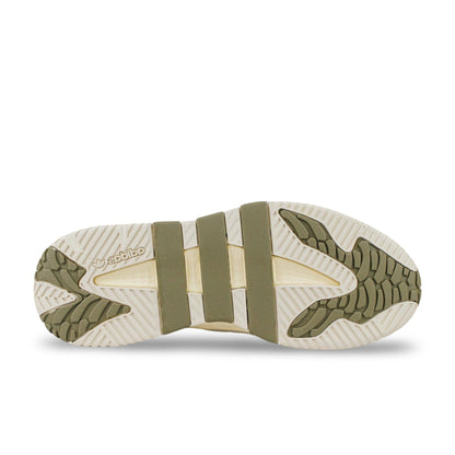 Adidas Niteball in Ivory and Green.
