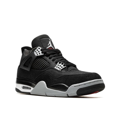Air Jordan 4 "Black Canvas."