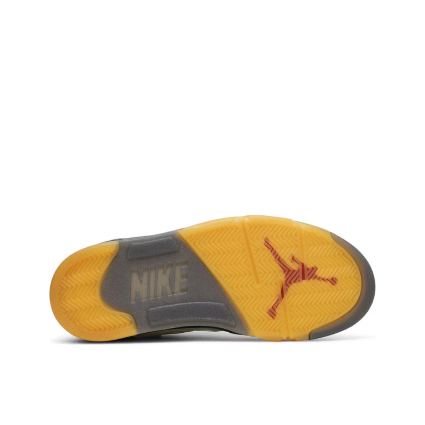 Off-White x Air Jordan 5 SP, Sail colorway.