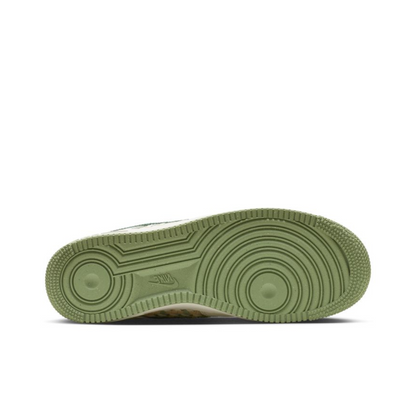 Nike Air Force 1 Low "NAI-KE" in a green woven.