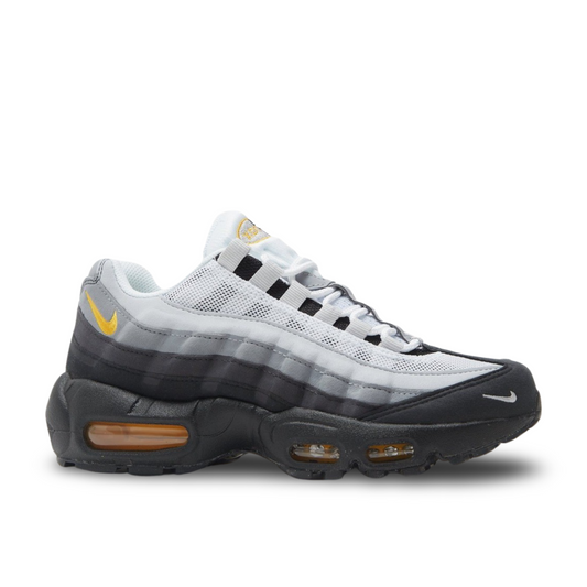 Nike Air Max 95 GS in Grey and Orange.