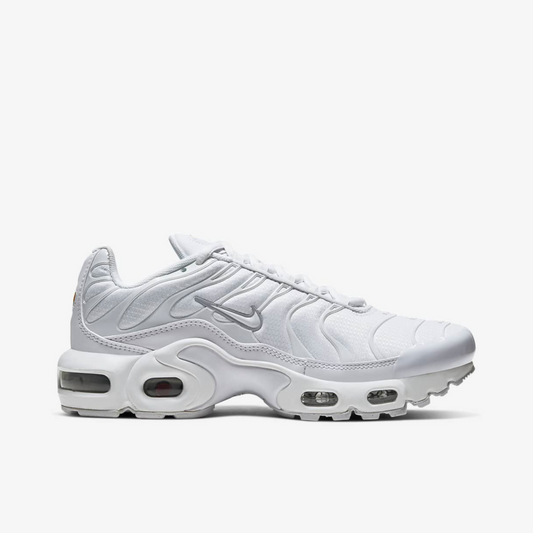 Nike Air Max Plus in white.