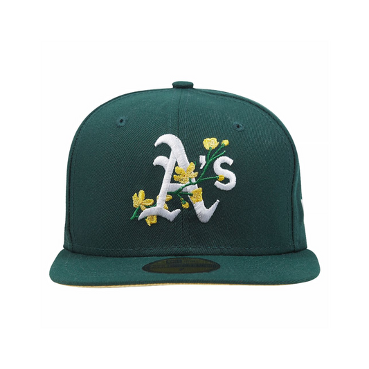 Oakland Athletics Bloom Fitted Cap - Green