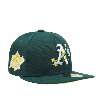 Oakland Athletics Bloom Fitted Cap - Green