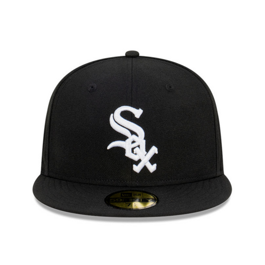 Chicago White Sox 59FIFTY MLB AC Perf Black Cap.