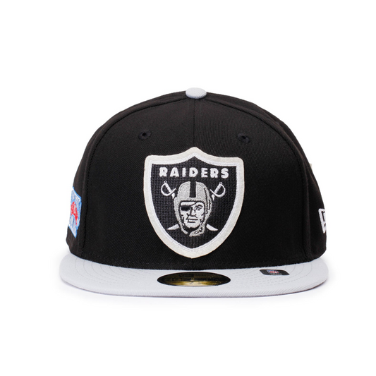 59FIFTY Las Vegas Raiders fitted letterman hat.