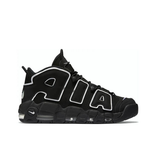 Nike Air More Uptempo, black and white.