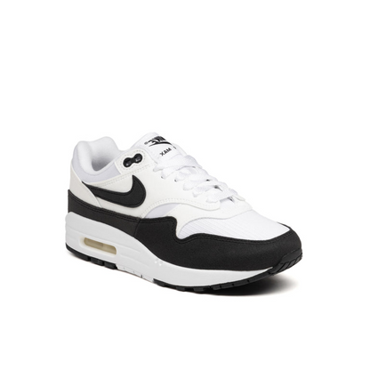 Nike Air Max 1 in White/Black/Summit White.
