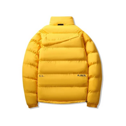 Nike NOCTA Puffer Jacket in Yellow, a Drake collaboration.