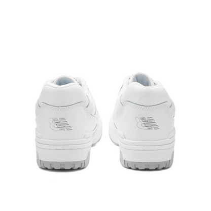 New Balance 550 in grey and white.