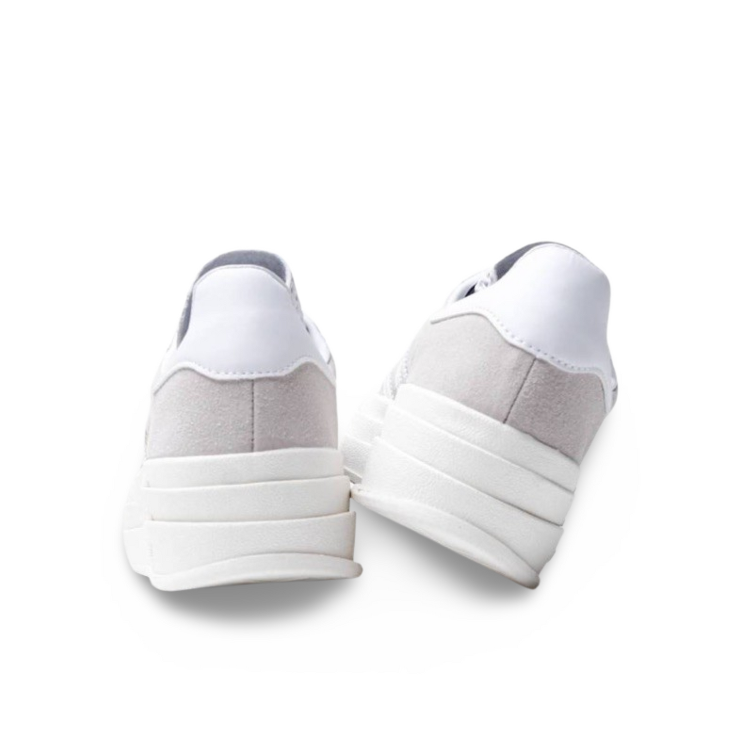 Adidas Gazelle Bold W, Gray and White.