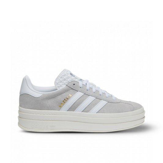 Adidas Gazelle Bold W, Gray and White.