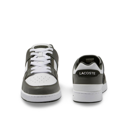 Lacoste Court Cage Trainers – White/Khaki