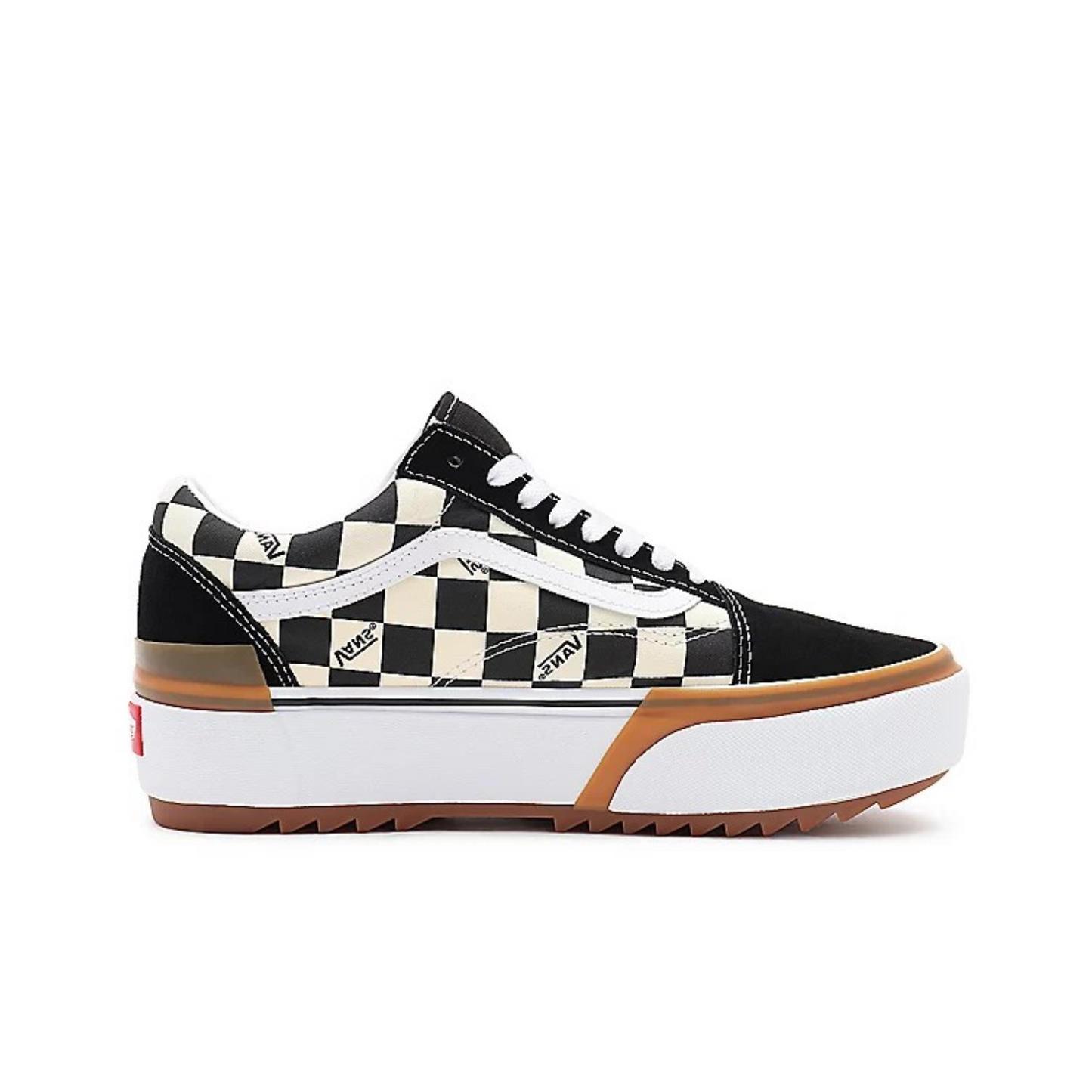 Vans Checkerboard Old Skool Stacked Shoes.