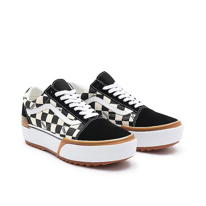 Vans Checkerboard Old Skool Stacked Shoes.