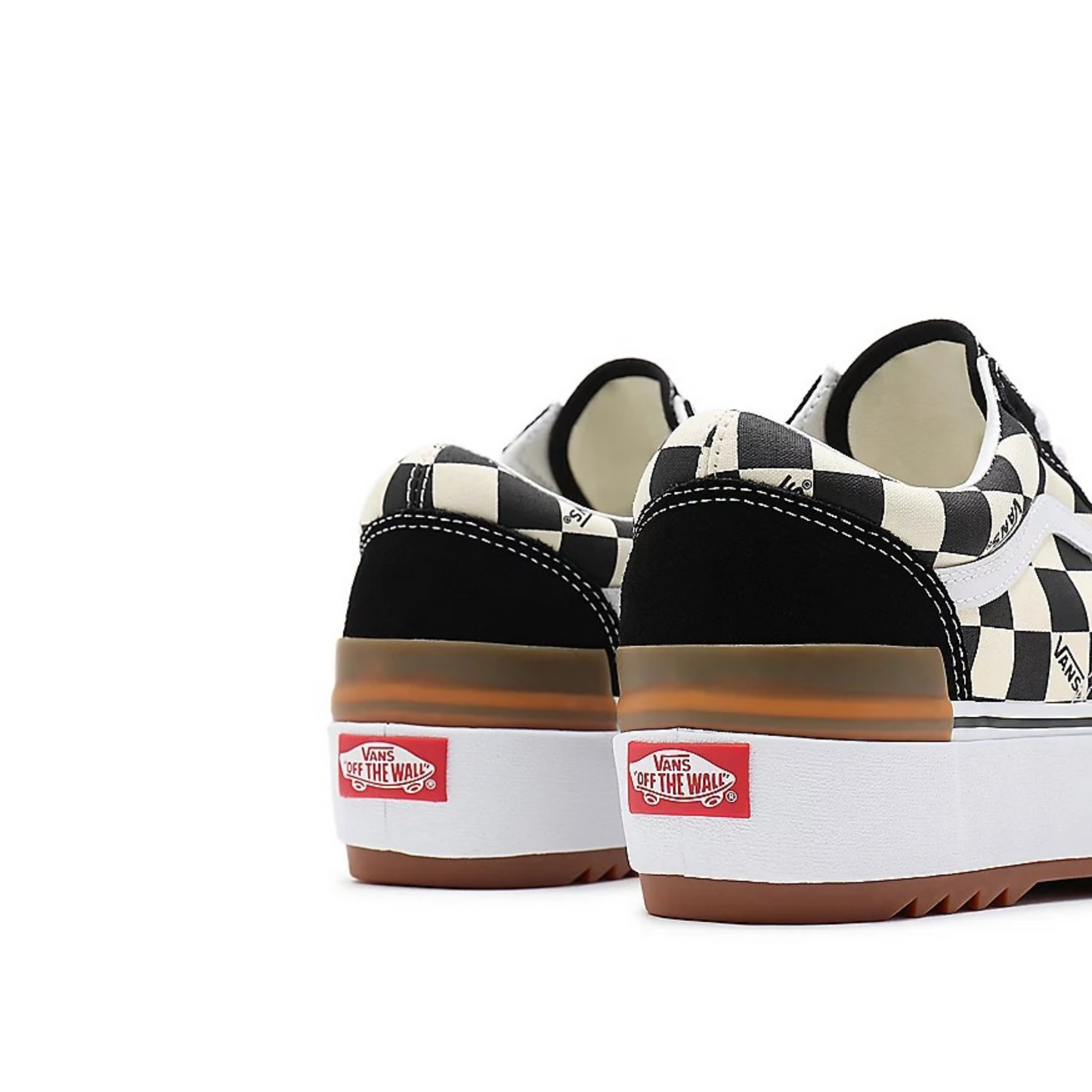 Vans Checkerboard Old Skool Stacked Shoes.