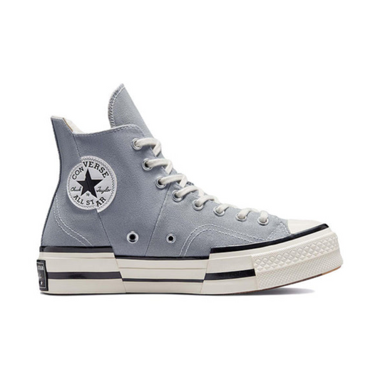 Converse Chuck Taylor 70 Plus High Top in Ash Stone.