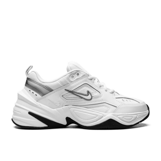 Nike M2K Tekno in White/Cool Grey/Black.