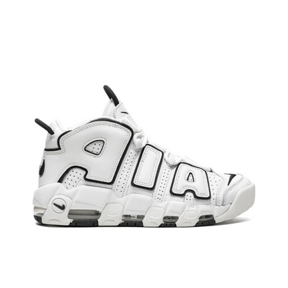 Nike Air More Uptempo in White/Black.