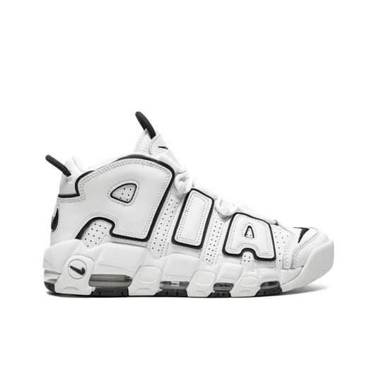 Nike Air More Uptempo in White/Black.