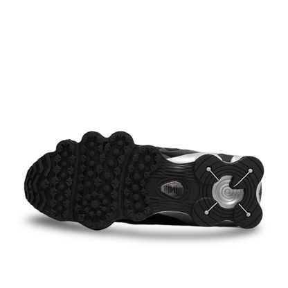 Nike Shox TL in black and metallic silver.