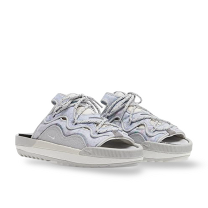 Nike Offline 2.0 Slip-On in Phantom Grey, Grey Fog, and Flat Pewter.