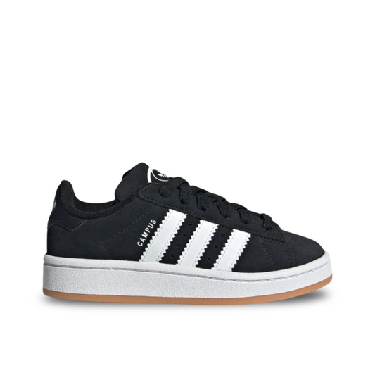 Adidas Kids Campus OOs "black/white" sneakers.