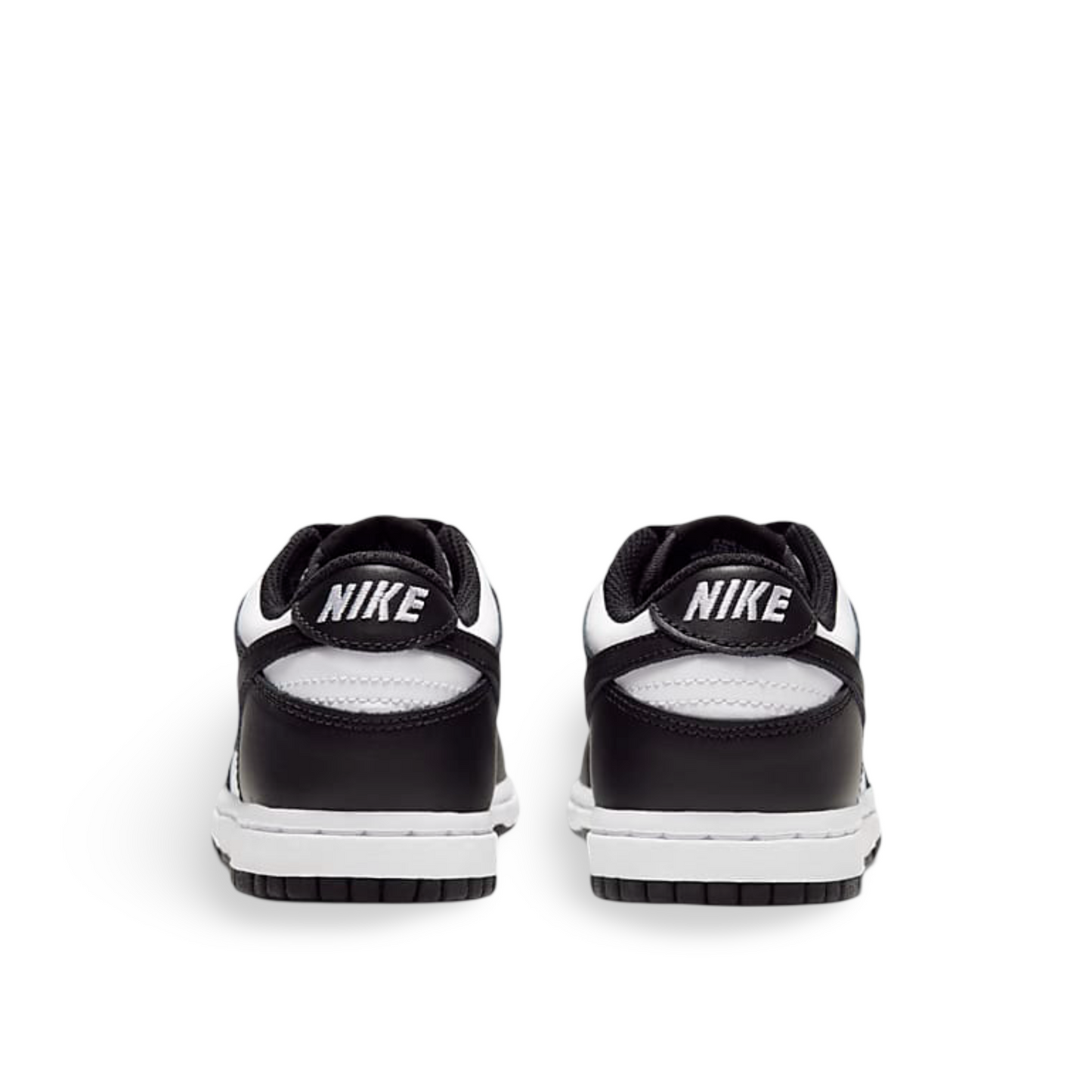 Nike Dunk Low, classic black and white, kids