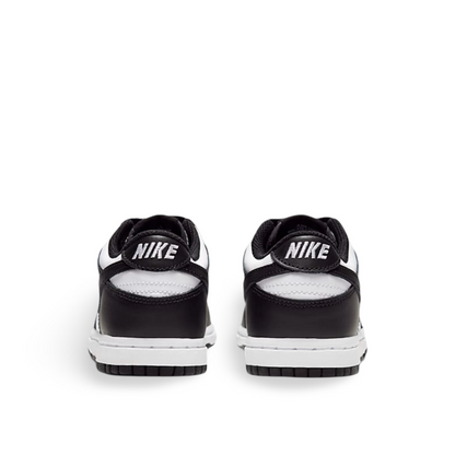 Nike Dunk Low, classic black and white, kids