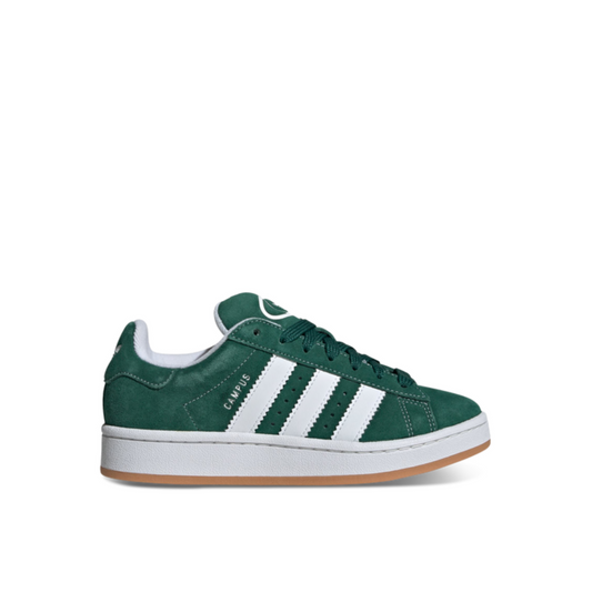 Adidas Campus 00s kids' green shoes.