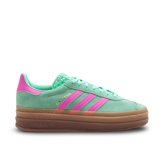 Adidas Gazelle Bold Pulse Mint Pink.