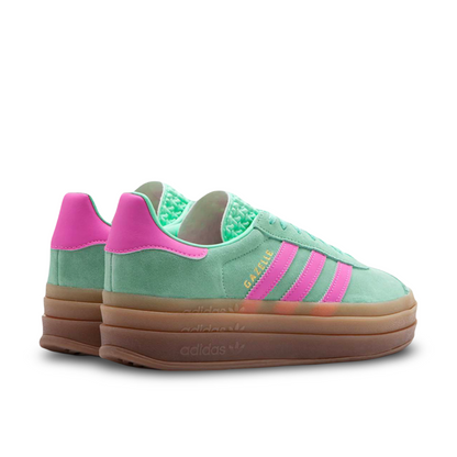 Adidas Gazelle Bold Pulse Mint Pink.